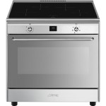 Foto van accessoire Inductie-electro fornuis SMEG CG90IXT9