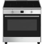 Foto van accessoire Inductie-electro fornuis SMEG CG90CIXT