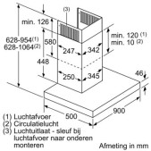 Foto van Wandschouwkap Siemens iQ500 LC97BCP50
