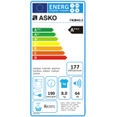 Foto van Warmtepompdroger ASKO T408HD.S RVS