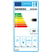 Foto van Vlakscherm afzuigkap Siemens iQ300 LI97SA531 90 cm