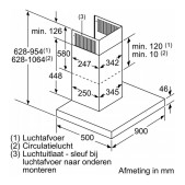 Foto van Wandschouwkap Siemens iQ700 LC91BUR50