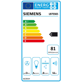 Foto van Afzuigunit Siemens iQ300 LB75565