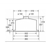 Foto van Afzuigunit Siemens iQ700 LB89585M