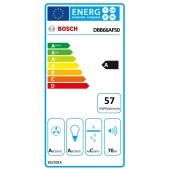 Foto van Geïntegreerde blokdesign schouwkap Bosch DBB66AF50 Serie 4