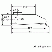Foto van Onderbouw afzuigkap Bosch DUL63CC50 Serie 4