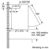 Foto van Integreerbare afzuigkap Bosch DEM66AC00 Serie 2