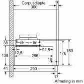 Foto van Vlakscherm afzuigkap Bosch DFM064W54 Serie 2
