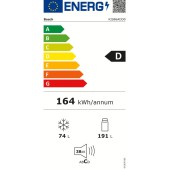 Foto van Koel-vriescombinatie Bosch KIS86ADD0 Serie 6