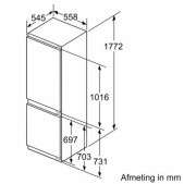 Foto van Koel-vriescombinatie Bosch KIS86ADD0 Serie 6