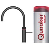 Foto van Fusion Round Quooker Zwart COMBI 22FRBLK