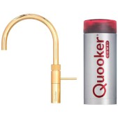 Foto van Fusion Round Quooker Goud COMBI 22FRGLD