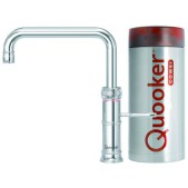 Foto van Classic Fusion Square kraan Quooker Chroom COMBI 22CFSCHR