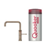 Foto van Classic Fusion Square kraan Quooker Messing Patina 22+CFSPTN