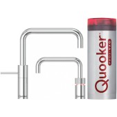 Foto van Nordic Square Twintaps Quooker RVS PRO3 3NSRVSTT