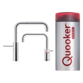 Foto van Nordic Square Twintaps Quooker Chroom COMBI 22NSCHRTT