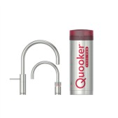Foto van Nordic Round Twintaps Quooker Chroom PRO3 3NRRVSTT