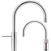 Foto van Nordic Round Twintaps Quooker Chroom COMBI 22NRCHRTT