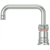 Foto van Classic Nordic Square single tap Quooker Chroom COMBI 22CNSRVS