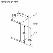 Foto van Inbouw koelkast Siemens KI31RVFE0 iQ300