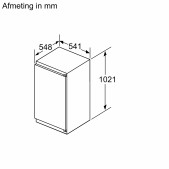 Foto van Inbouw koelkast Siemens KI32LNSE0 iQ100