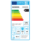 Foto van Warmtepompdroger Siemens WQ35G2C9NL iQ500