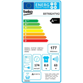 Foto van Warmtepompdroger BEKO B5T68247W2 RAPIDRY Selective