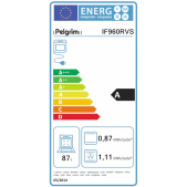 Foto van Inductie-electro fornuis Pelgrim IF960RVS
