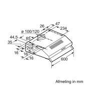 Foto van Onderbouw afzuigkap Siemens LU62LFA51 iQ100