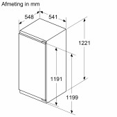 Foto van Inbouw koelkast Siemens KI42LVFE0 iQ300
