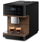 Foto van Vrijstaande koffieautomaat Miele CM 6360 Obsidiaanzwart BronzePearlfinish