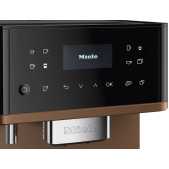 Foto van Vrijstaande koffieautomaat Miele CM 6360 Obsidiaanzwart BronzePearlfinish