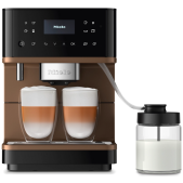 Foto van Vrijstaande koffieautomaat Miele CM 6360 Obsidiaanzwart BronzePearlfinish