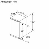 Foto van Inbouw koelkast Siemens KI31REDD1 iQ500