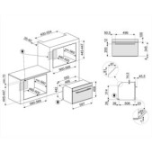 Foto van Combi magnetron SMEG SO4902M1N
