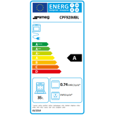 Foto van Inductie-electro fornuis SMEG CPF92IMBL