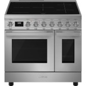 Foto van Inductie-electro fornuis SMEG CPF92IMX