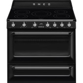Foto van Inductie-electro fornuis SMEG TR90IBL2