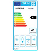 Foto van Wandschouwkap SMEG KPF9OG