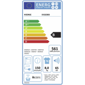 Foto van Condensdroger Hisense DCGE803