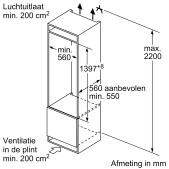 Foto van Koelkast inbouw Siemens KI51FADE0 iQ700