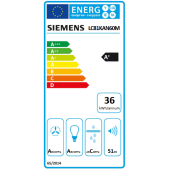 Foto van Wandschouwkap headroom-design Siemens LC81KAN60M iQ500