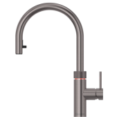 Foto van Flex kraan Quooker GunMetal COMBI 22XGME