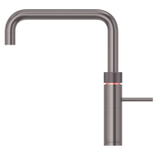 Foto van Fusion Square kraan Quooker Gun Metal PRO3 3FSGME