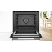 Foto van Combi oven met magnetronfunctie Bosch HMG7361B1 Serie 8