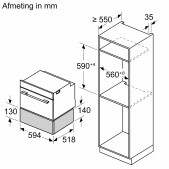 Foto van Warmhoudlade Siemens BI710C1B1 iQ700