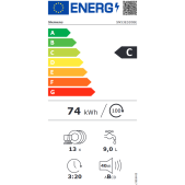 Foto van Geïntegreerde vaatwasser Siemens SN53ES20BE iQ300