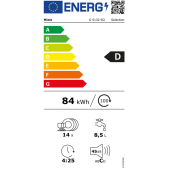 Foto van Geïntegreerde vaatwasser Miele G 5132 SCi CLST Selection