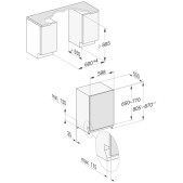 Foto van Volledig geïntegreerde vaatwasser Miele G 5162 Vi Selection