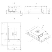 Foto van Plafondunit Novy Pureline Compact 6812